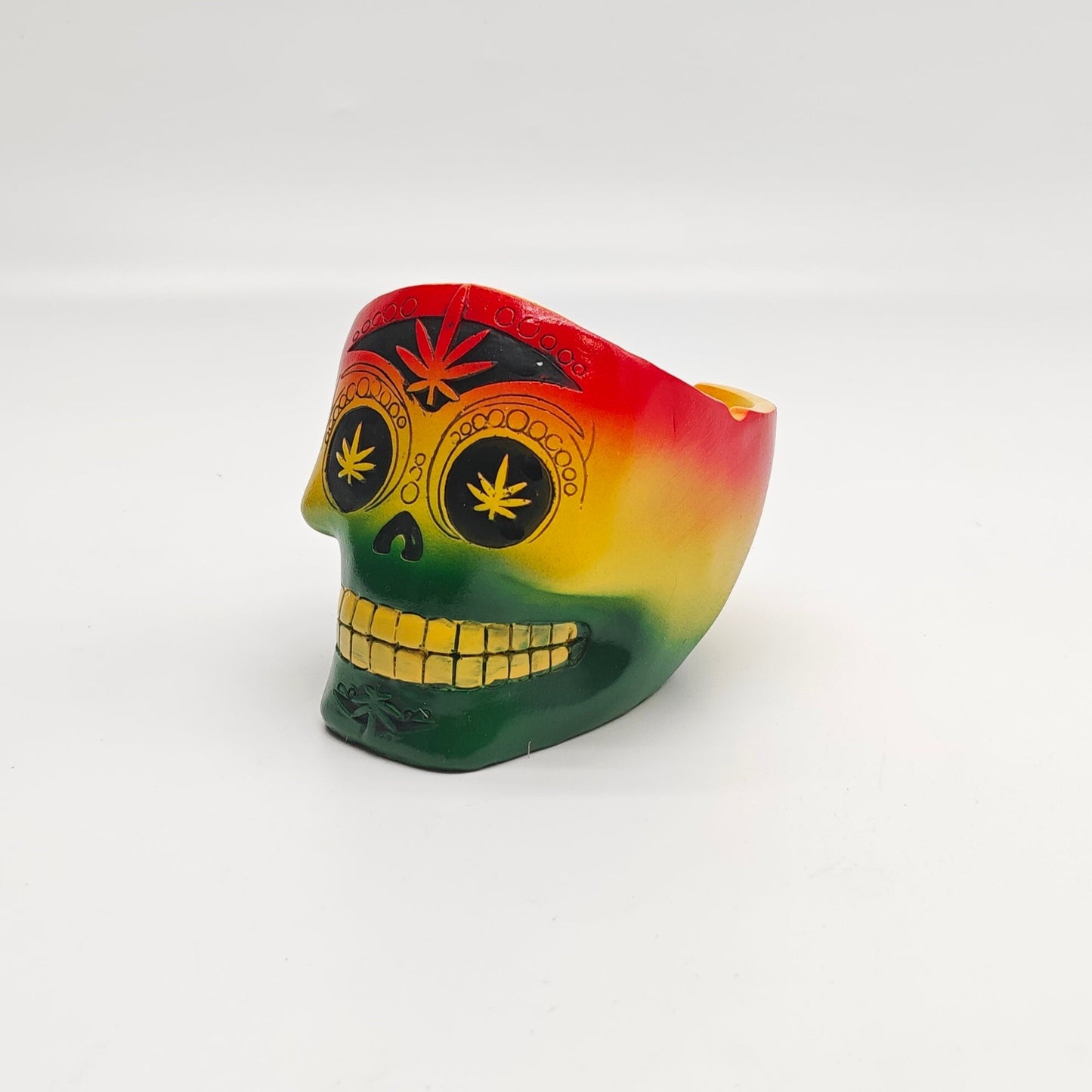 Calavera Leaf Ashtray_3