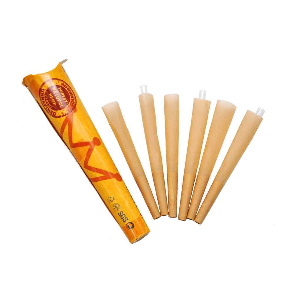 HORNET | 1-1/4 Size Natural Pre-Rolled Paper Cones 6 x 24CT_9