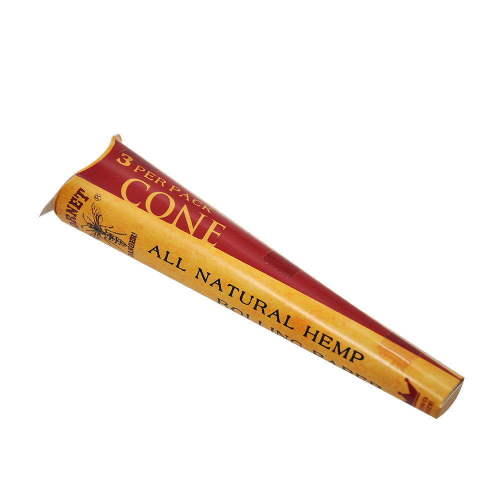 HORNET | King Size Natural Pre-Rolled Paper Cones 3 x 24CT_5