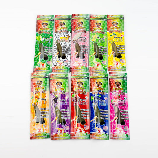 HONEY PUFF | Fruit Flavored Hemp Wraps Box of 12_0