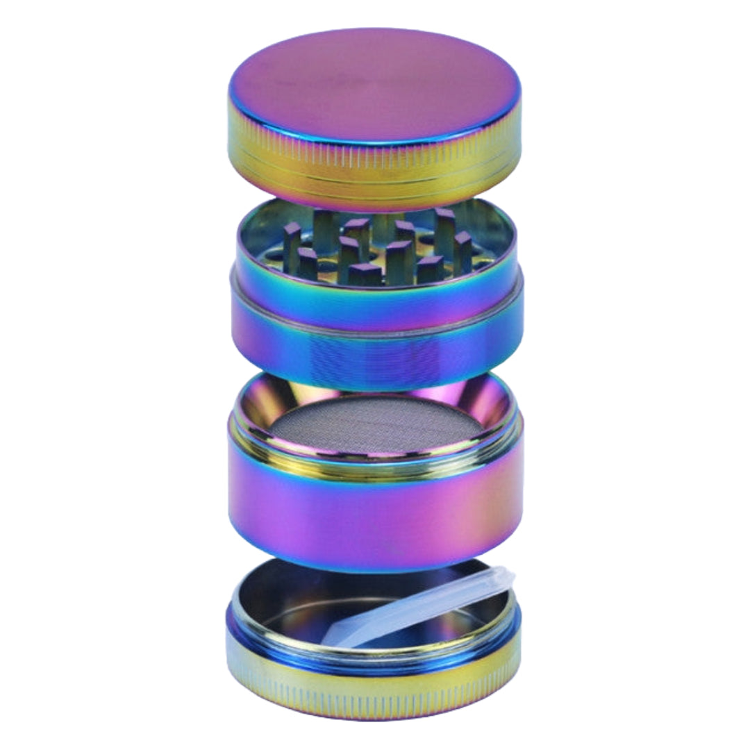 CaliConnected Rainbow 4-Piece Grinder